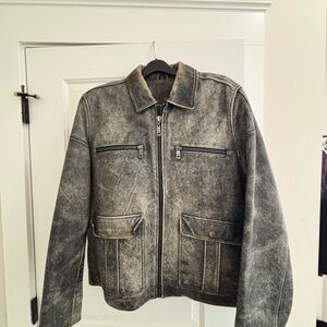 Rogue Distressed Leather Jacket